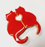 magnes dekoracyjny Koty Kochanki handmade