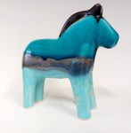Ceramic Horse Figurine – Handmade
